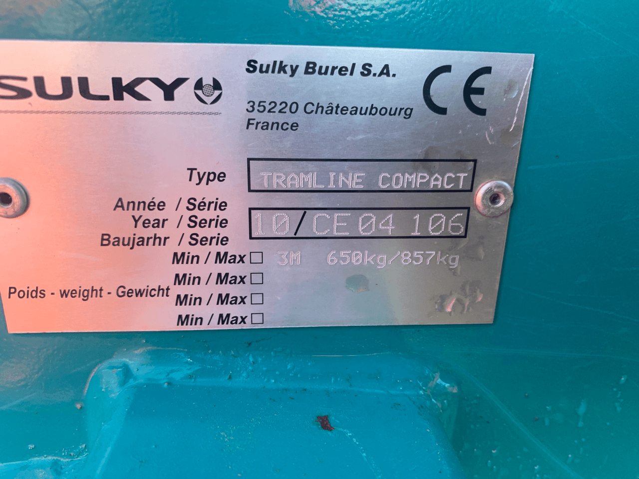 Drillmaschinenkombination tip Sulky 3M, Gebrauchtmaschine in TREMEUR (Poză 8)