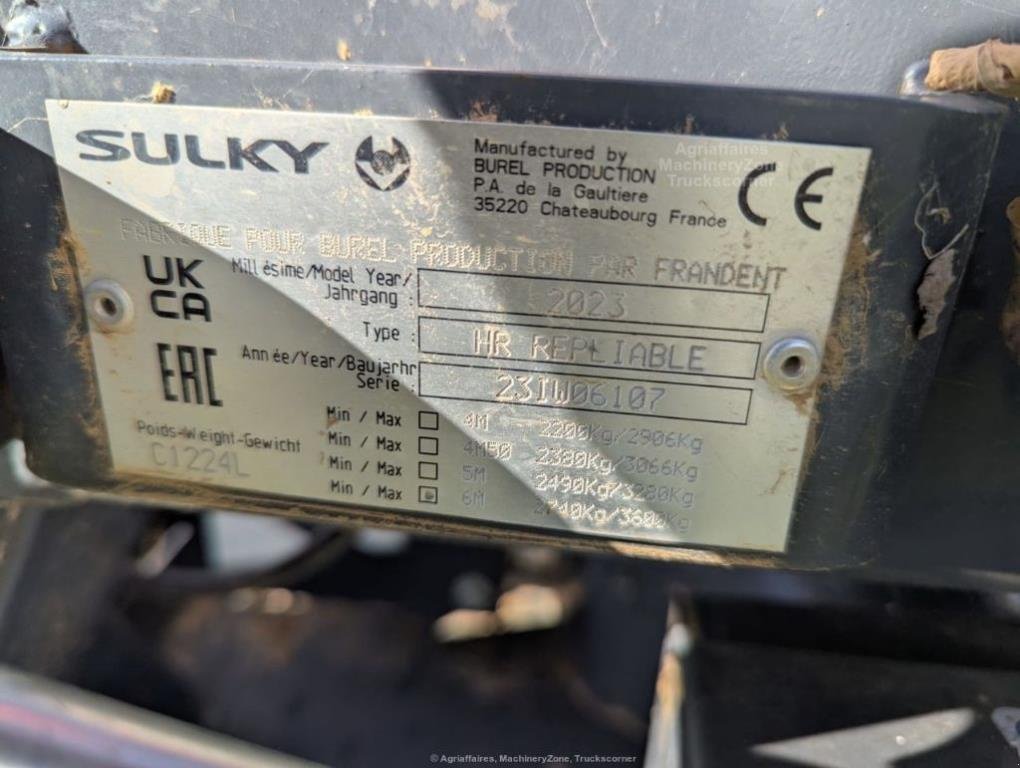 Drillmaschinenkombination типа Sulky XEOS, Gebrauchtmaschine в FRESNAY LE COMTE (Фотография 9)