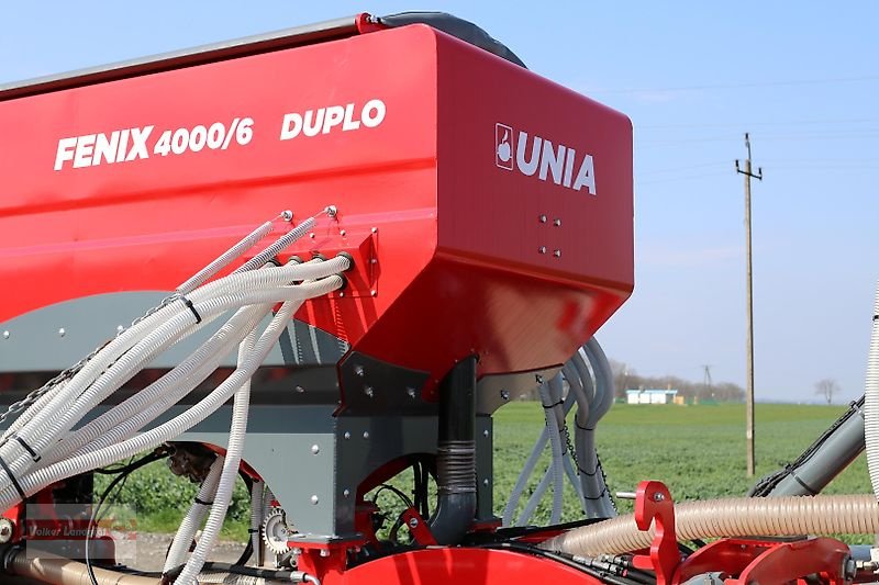 Drillmaschinenkombination of the type Unia FENIX 3000/6 Kurzscheibeneggen-Säkombination 6 m Doppelscheibenschar, Neumaschine in Ostheim/Rhön (Picture 29)