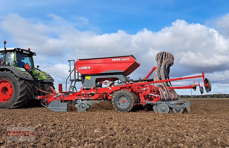 Drillmaschinenkombination del tipo Unia FENIX 3000/6 Kurzscheibeneggen-Säkombination 6 m Doppelscheibenschar, Neumaschine en Ostheim/Rhön (Imagen 7)