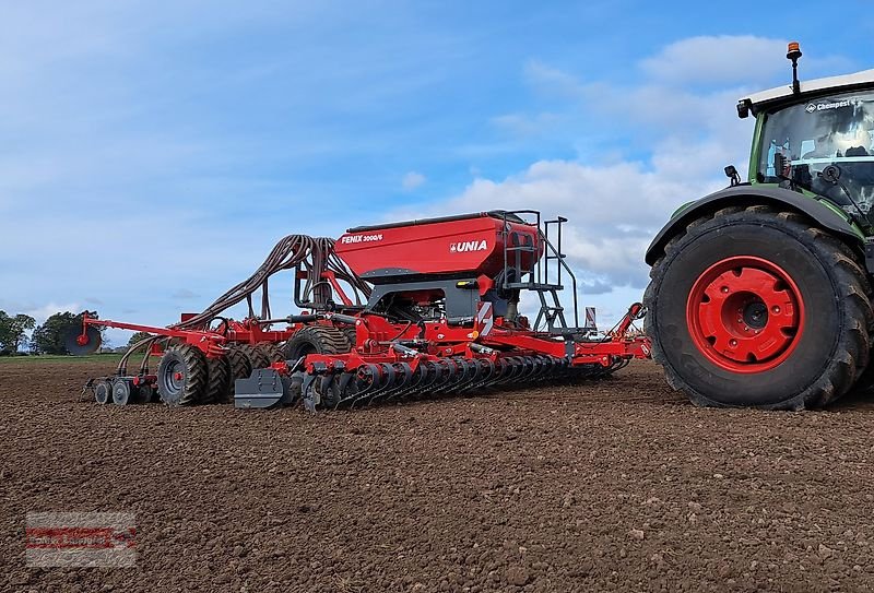 Drillmaschinenkombination del tipo Unia FENIX 3000/6 Kurzscheibeneggen-Säkombination 6 m Doppelscheibenschar, Neumaschine en Ostheim/Rhön (Imagen 2)