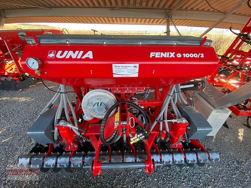 Drillmaschinenkombination typu Unia Fenix G 1000/G 3 m Direktsaat-Maschine 9 cm Reihenabstand, Vorführmaschine v Ostheim/Rhön (Obrázek 8)