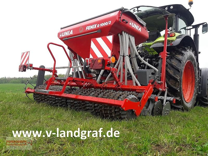 Drillmaschinenkombination typu Unia Fenix G 1000/G 3m Direktsaat-Maschine 9cm Reihenabstand, Vorführmaschine v Ostheim/Rhön (Obrázek 2)