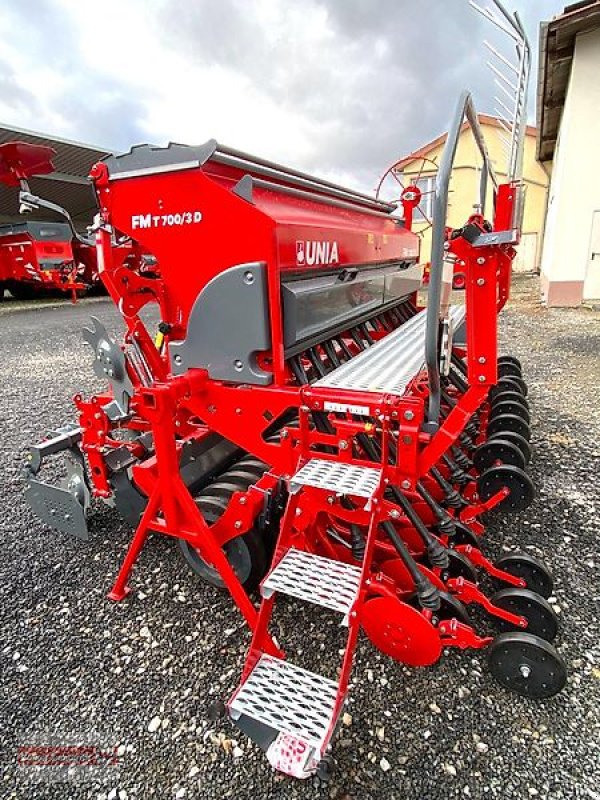 Drillmaschinenkombination del tipo Unia FM T700/3 D Bestellkombination Einscheibenschar Ø 300 mm 3 m 700 l, Neumaschine en Ostheim/Rhön (Imagen 3)