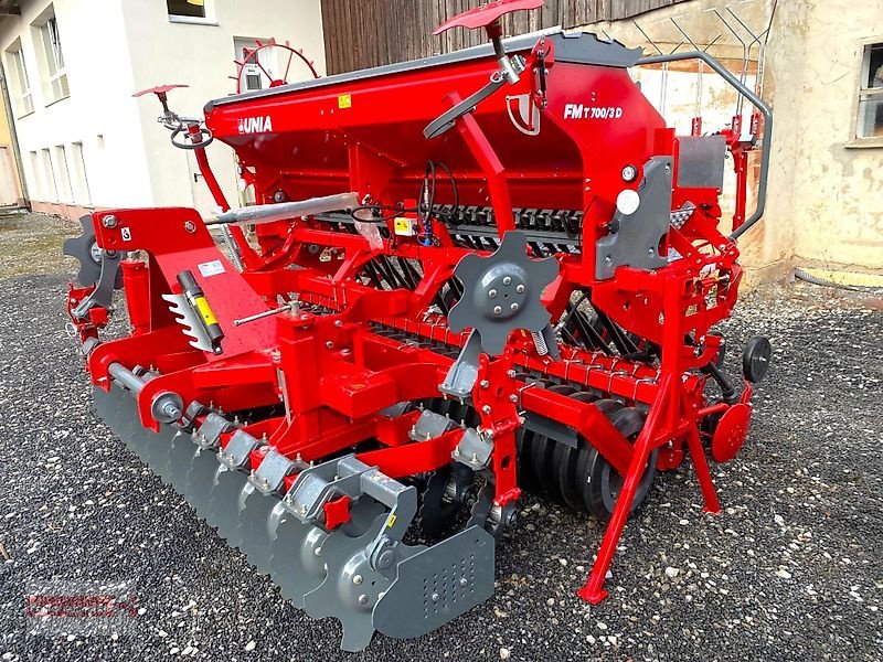 Drillmaschinenkombination del tipo Unia FM T700/3 D Bestellkombination Einscheibenschar Ø 300 mm 3 m 700 l, Neumaschine en Ostheim/Rhön (Imagen 2)