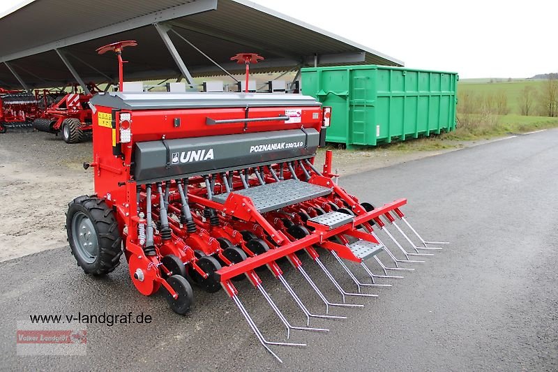 Drillmaschinenkombination typu Unia Poznaniak 330/2,5D Doppelscheibenschar-Drillmaschine, Neumaschine v Ostheim/Rhön (Obrázek 1)