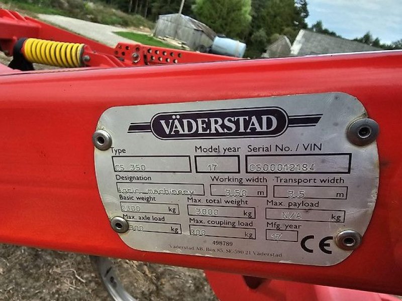 Drillmaschinenkombination typu Väderstad Cultus CS350 Su BDX-180 sėjamąja, Gebrauchtmaschine w Kaunas (Zdjęcie 5)