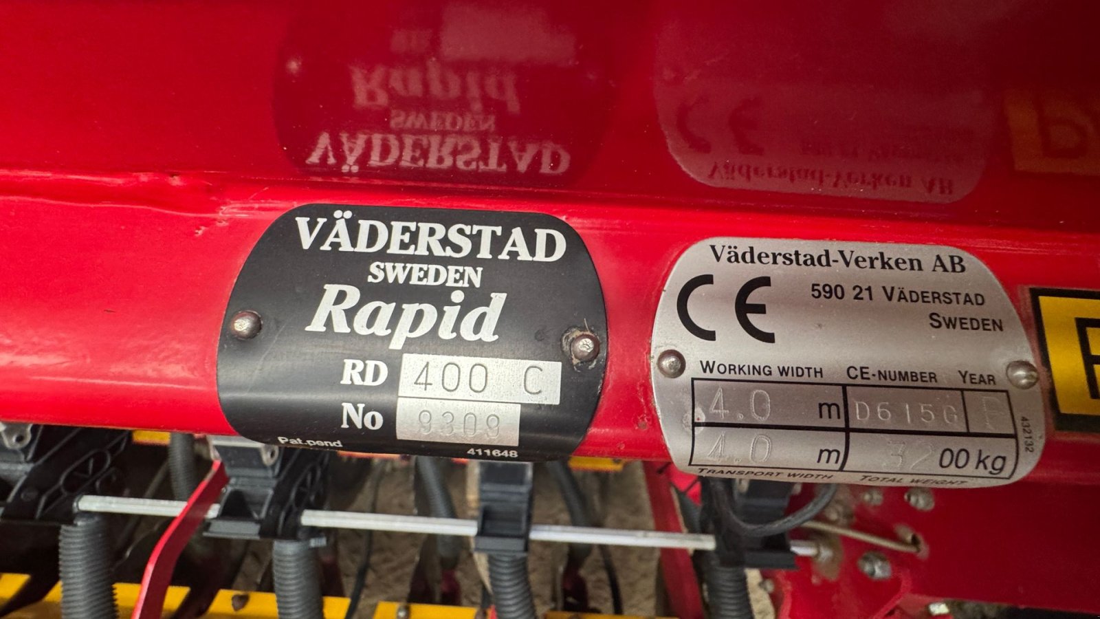 Drillmaschinenkombination des Typs Väderstad Rapid 400C Rapid 400 C, Gebrauchtmaschine in Nykøbing Falster (Bild 8)