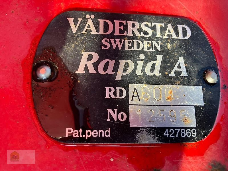 Drillmaschinenkombination del tipo Väderstad Rapid RDA 600 S, Gebrauchtmaschine en Salsitz (Imagen 19)