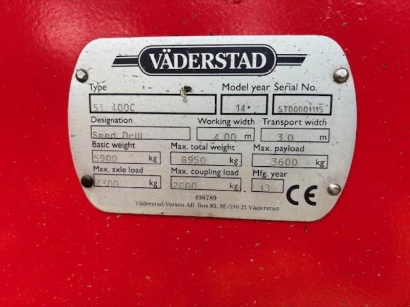 Drillmaschinenkombination of the type Väderstad SPIRIT 400 C, Gebrauchtmaschine in Rødding (Picture 7)