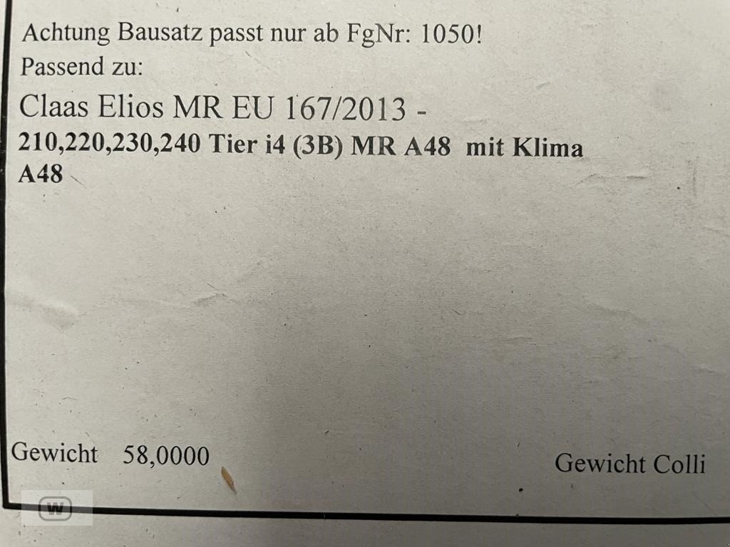 Druckluftanlage typu Atzlinger 2-Leiter Druckluftbremsanlage passend für Claas Elios A48, Neumaschine v Zell an der Pram (Obrázek 2)