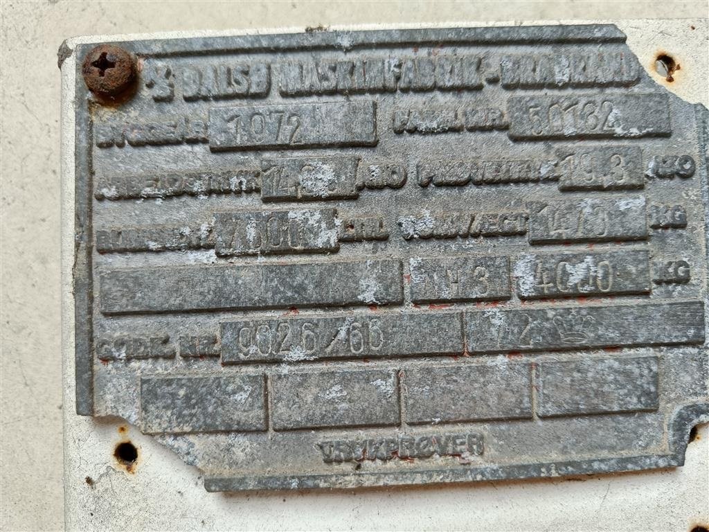 Düngerstreuer-Aufsatz typu Sonstige Ammoniak tankvogn ca. 4 tons, Gebrauchtmaschine w Egtved (Zdjęcie 5)