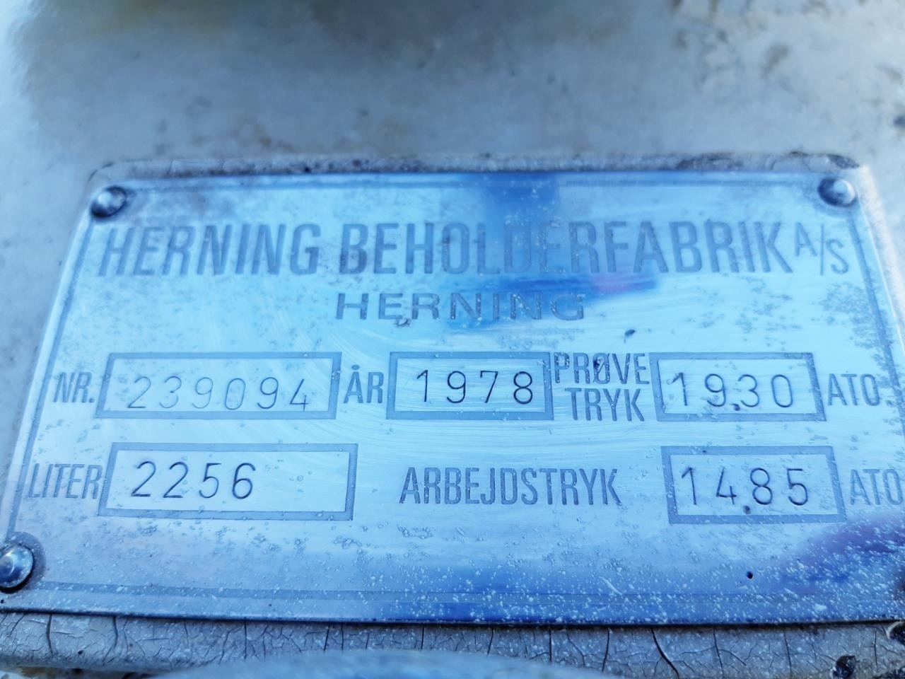 Düngerstreuer-Aufsatz tip Sonstige Ammoniaktank 1200 kg, Gebrauchtmaschine in Hammel (Poză 6)