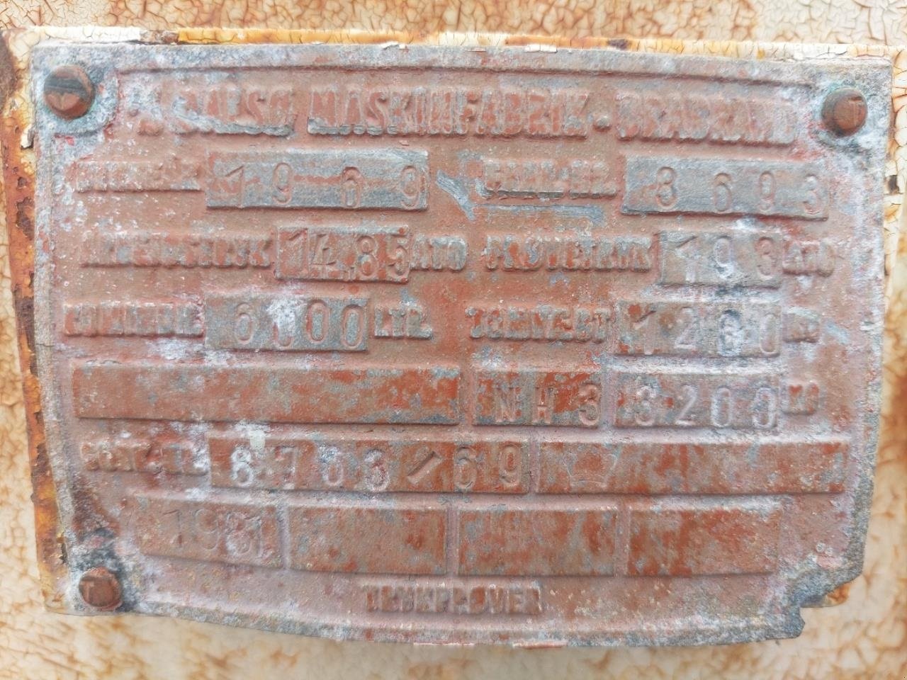 Düngerstreuer-Aufsatz des Typs Sonstige Ammoniaktank 3200 kg, Gebrauchtmaschine in Hammel (Bild 11)