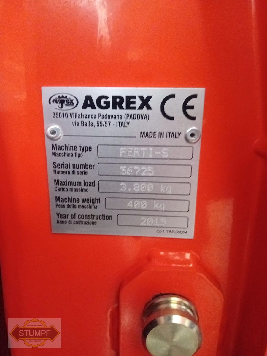 Düngerstreuer des Typs agrex FERTI -S  1500 + 650, Gebrauchtmaschine in Grafenstein (Bild 4)