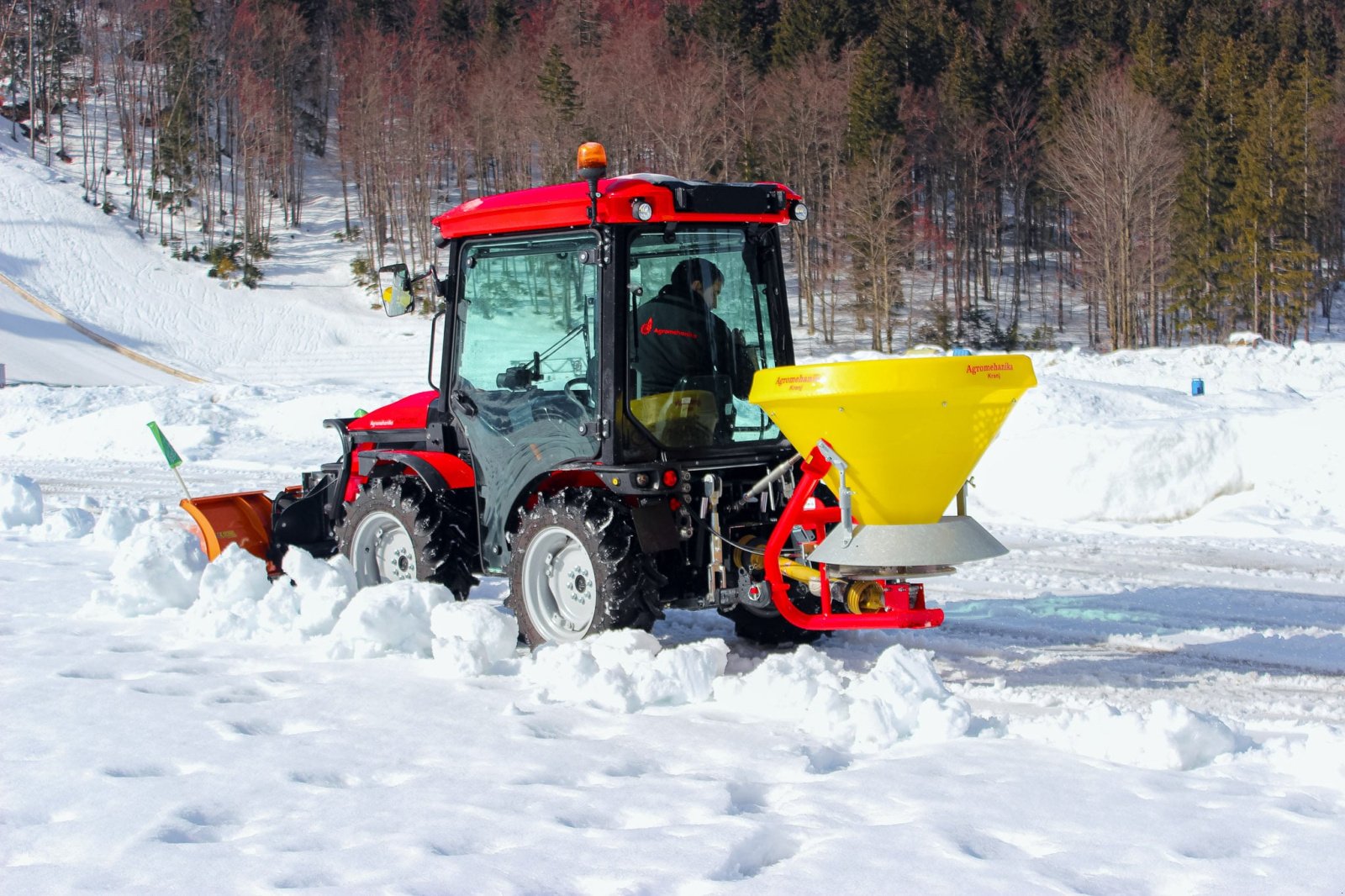 Düngerstreuer des Typs Agromehanika AG 400 K, Neumaschine in Rudersdorf (Bild 2)