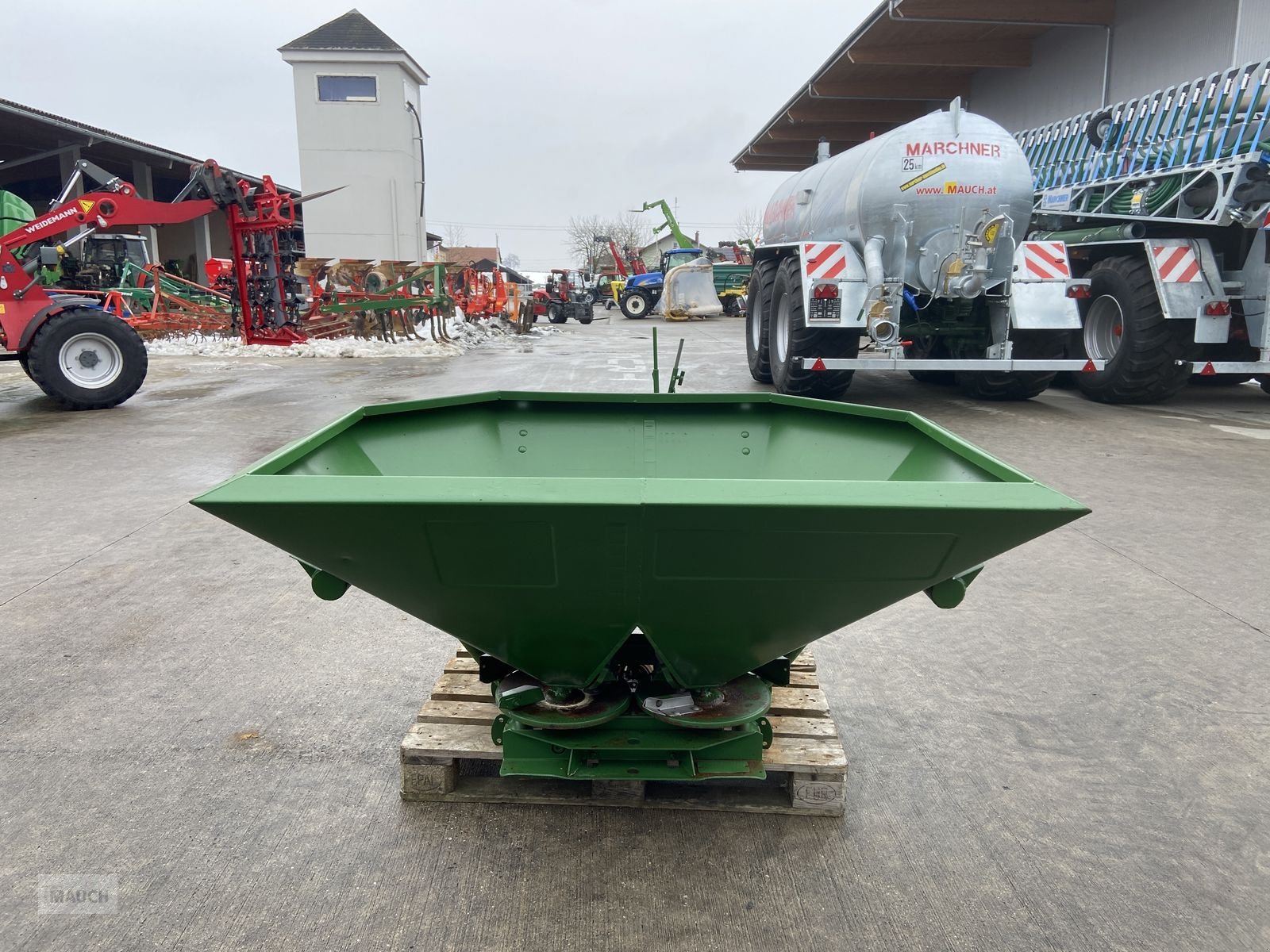 Düngerstreuer van het type Amazone Amazone ZA-F 602, Gebrauchtmaschine in Burgkirchen (Foto 7)