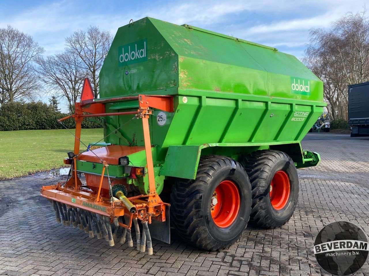Düngerstreuer van het type Amazone Rotina 8000 B, Gebrauchtmaschine in Vriezenveen (Foto 4)