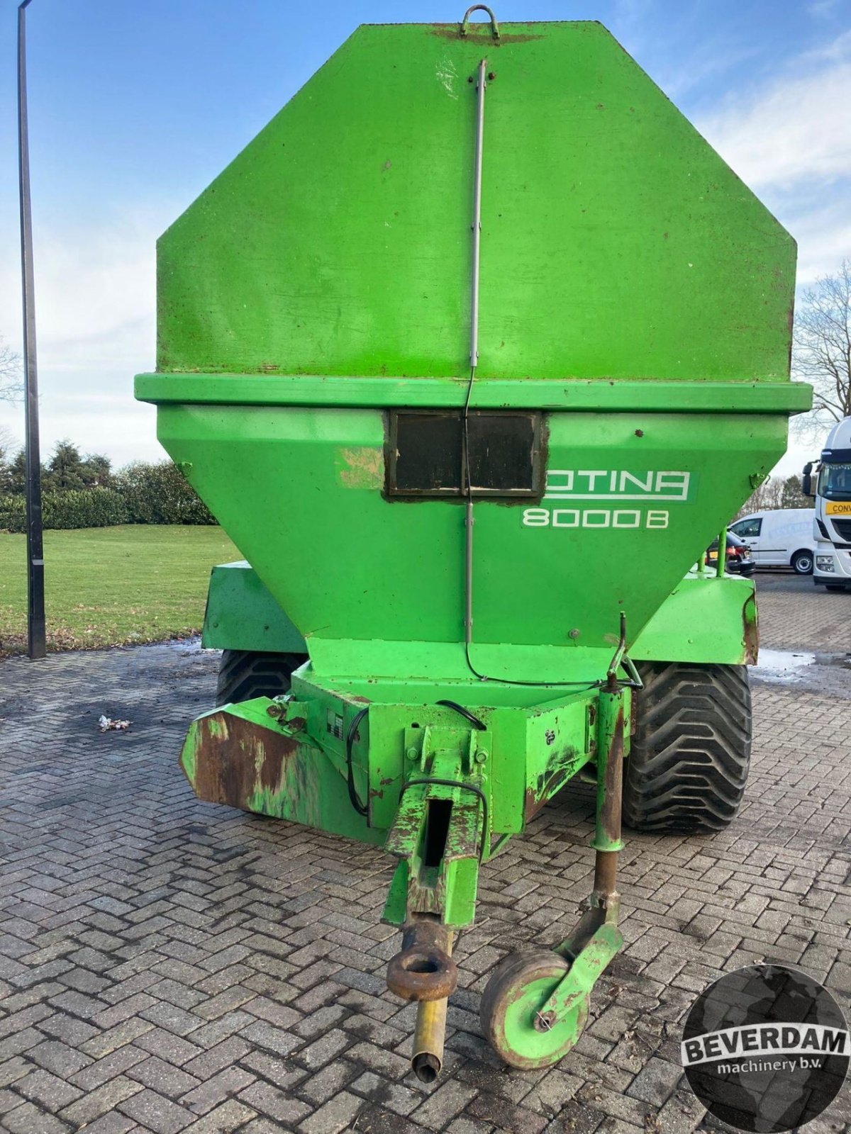 Düngerstreuer van het type Amazone Rotina 8000 B, Gebrauchtmaschine in Vriezenveen (Foto 8)