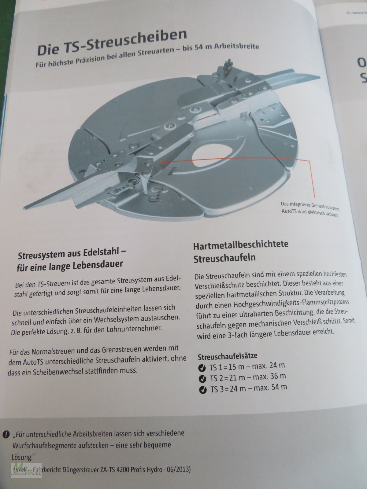 Düngerstreuer des Typs Amazone Streuscheiben ZA-TS, Neumaschine in Markt Schwaben (Bild 1)