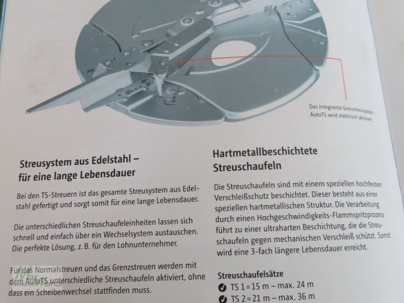 Düngerstreuer typu Amazone Streuscheiben ZA-TS, Neumaschine v Markt Schwaben (Obrázok 1)