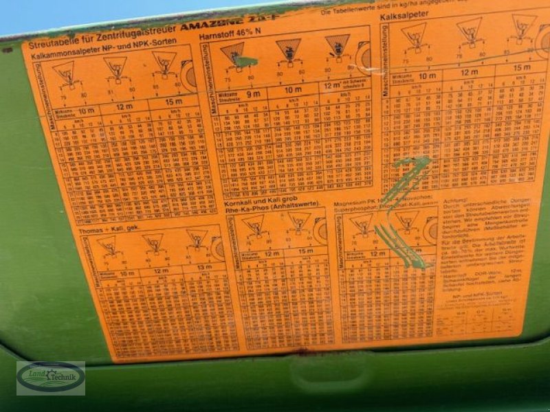 Düngerstreuer of the type Amazone ZA F 604 R, Gebrauchtmaschine in Münzkirchen (Picture 4)