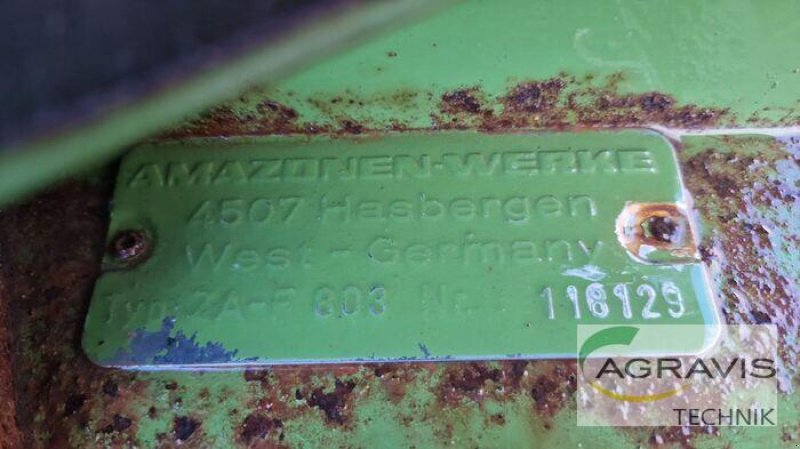 Düngerstreuer typu Amazone ZA-F 803, Gebrauchtmaschine v Melle-Wellingholzhausen (Obrázek 6)
