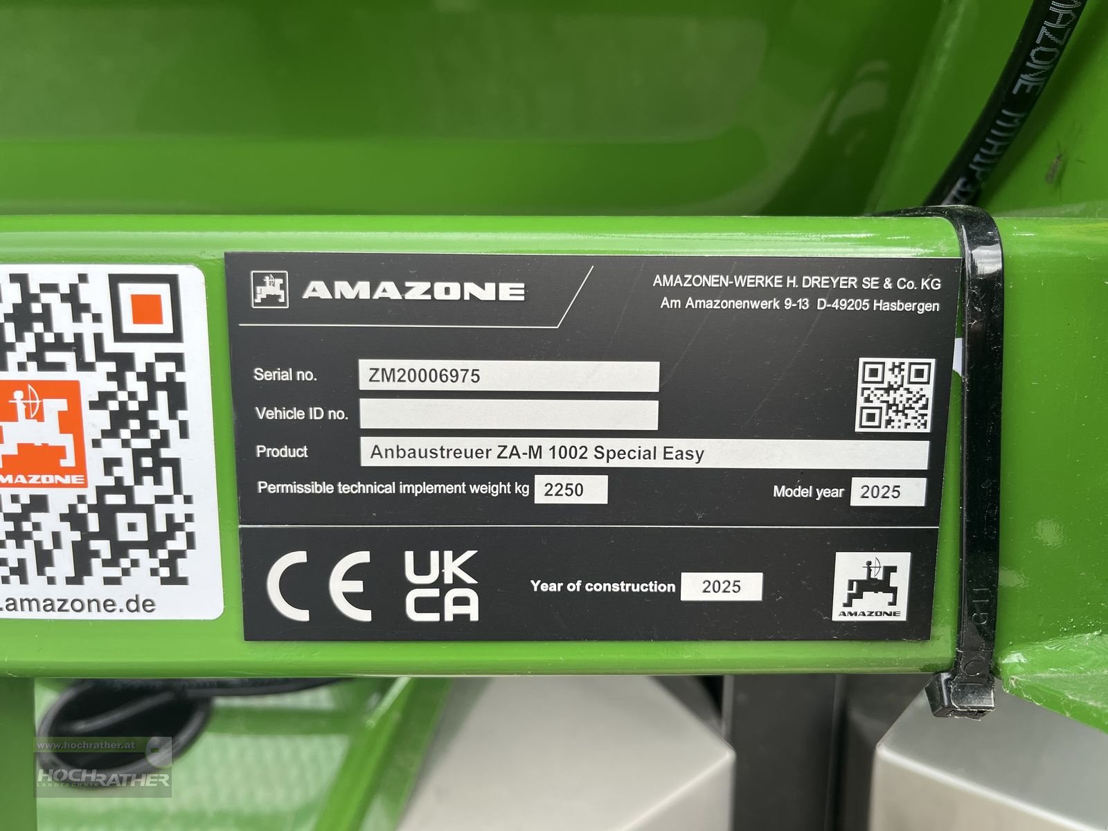 Düngerstreuer des Typs Amazone ZA M 1002, Neumaschine in Kronstorf (Bild 8)