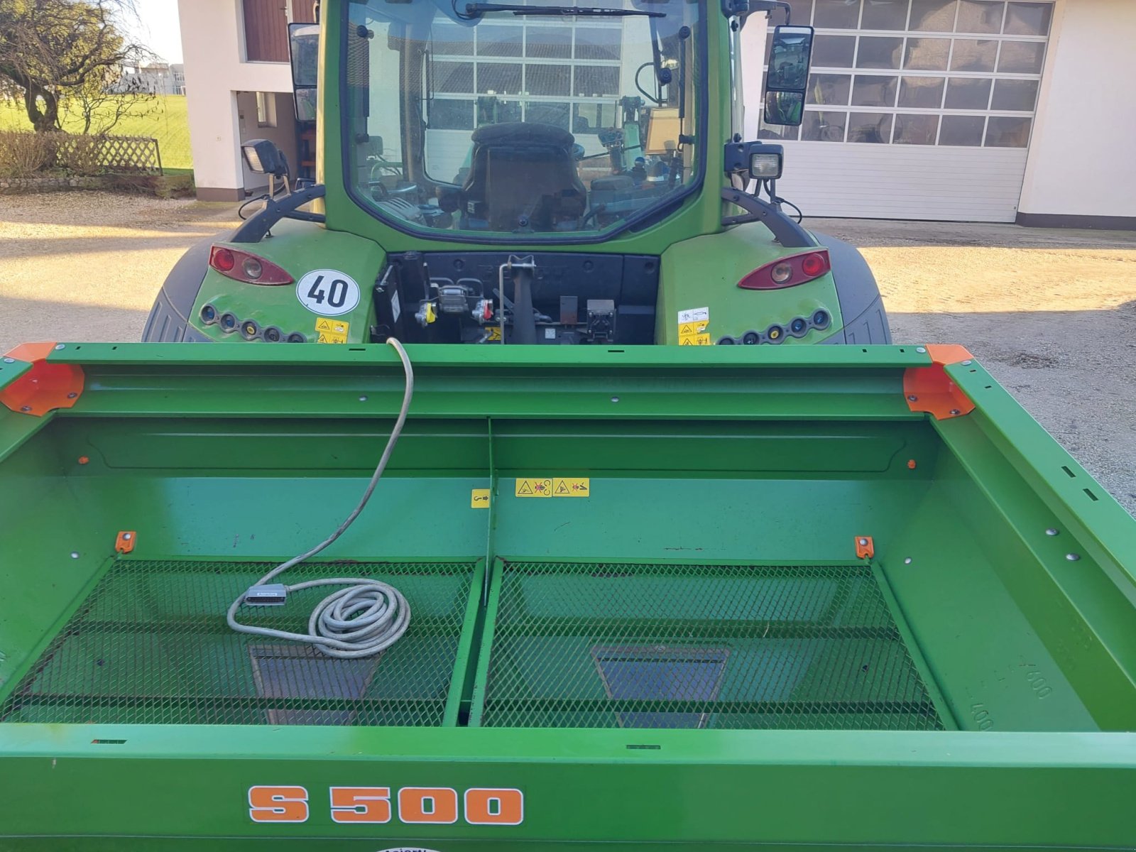 Düngerstreuer tip Amazone ZA-M 1500 + Aufsatz, Gebrauchtmaschine in Vilsbiburg (Poză 2)