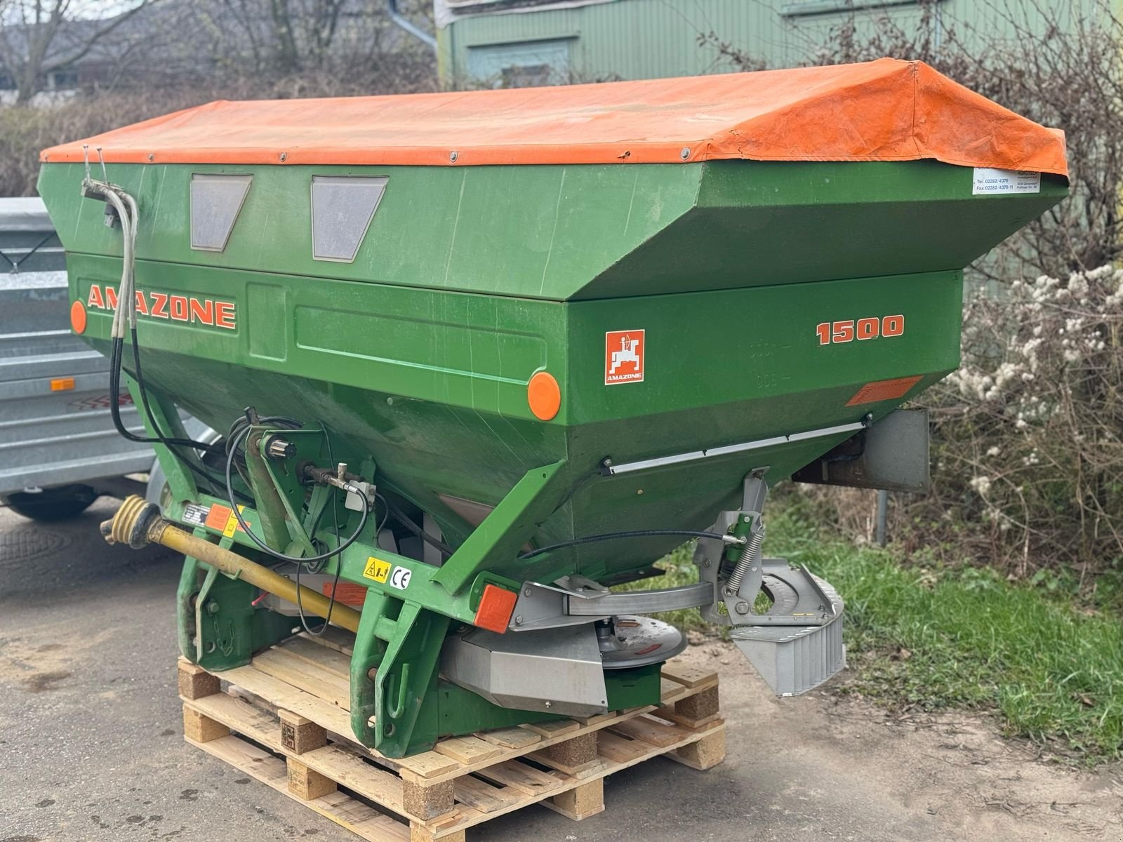 Düngerstreuer of the type Amazone ZA-M 1500 maxis, Gebrauchtmaschine in Harmannsdorf-Rückersdorf (Picture 2)