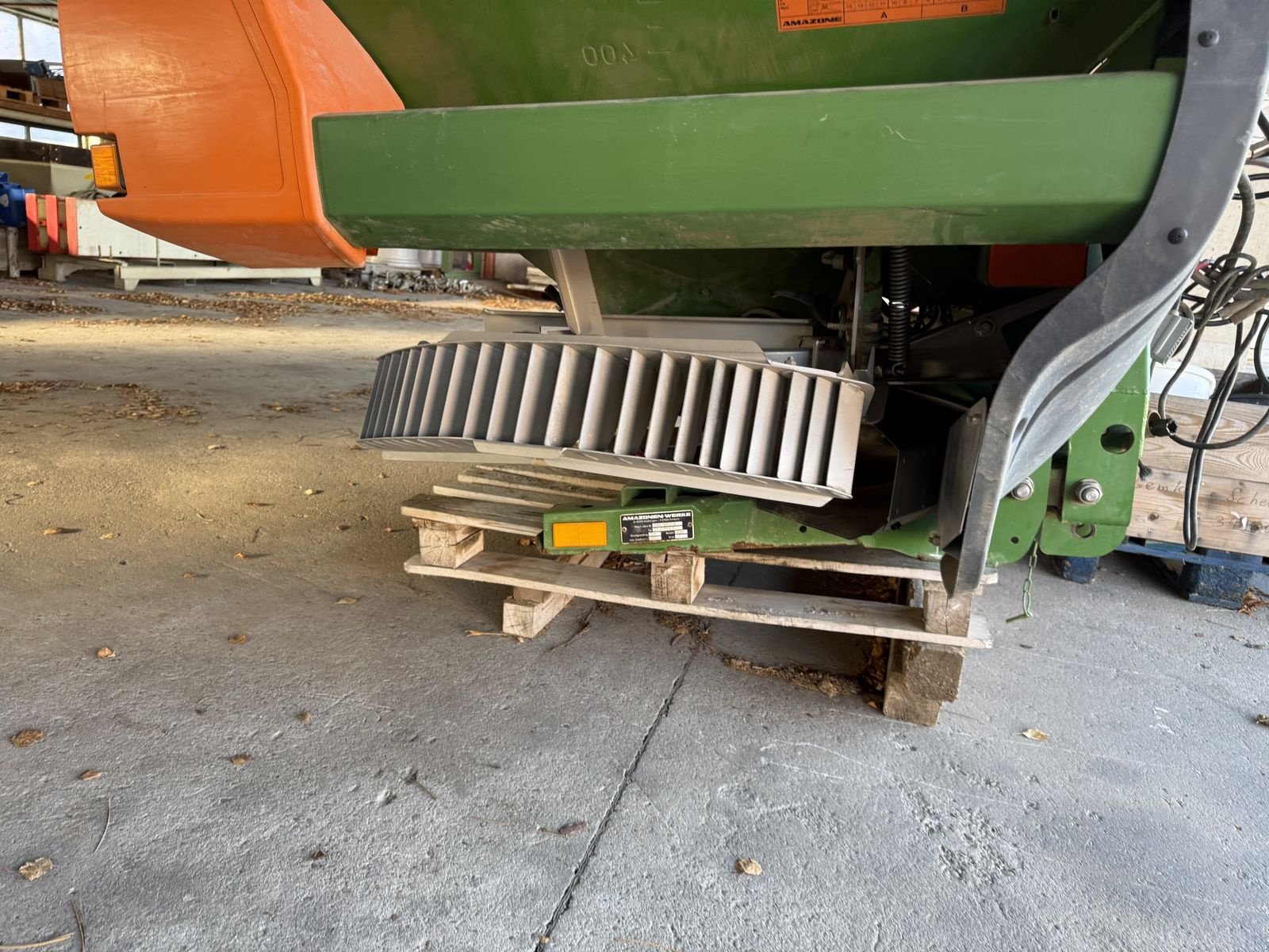 Düngerstreuer van het type Amazone ZA-M 1500 Profis Wiegestreuer, Gebrauchtmaschine in Hohenruppersdorf (Foto 10)