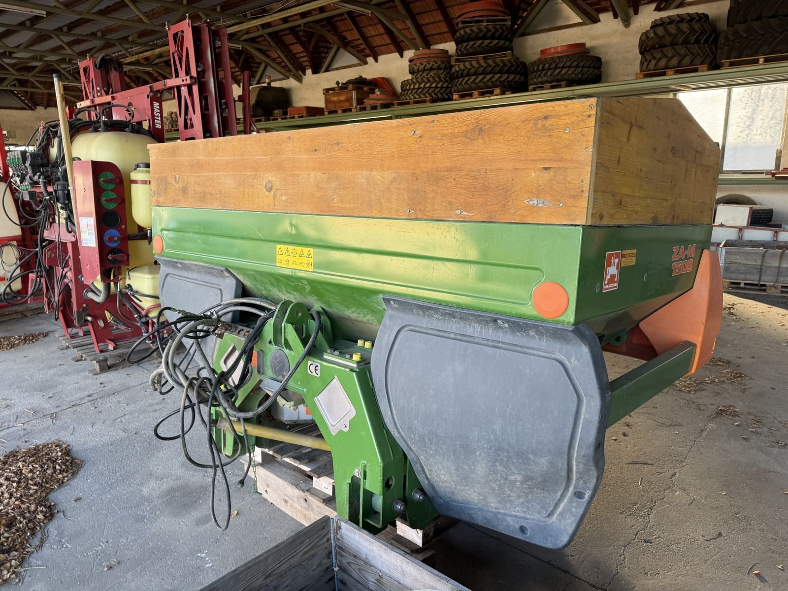 Düngerstreuer van het type Amazone ZA-M 1500 Profis Wiegestreuer, Gebrauchtmaschine in Hohenruppersdorf (Foto 5)