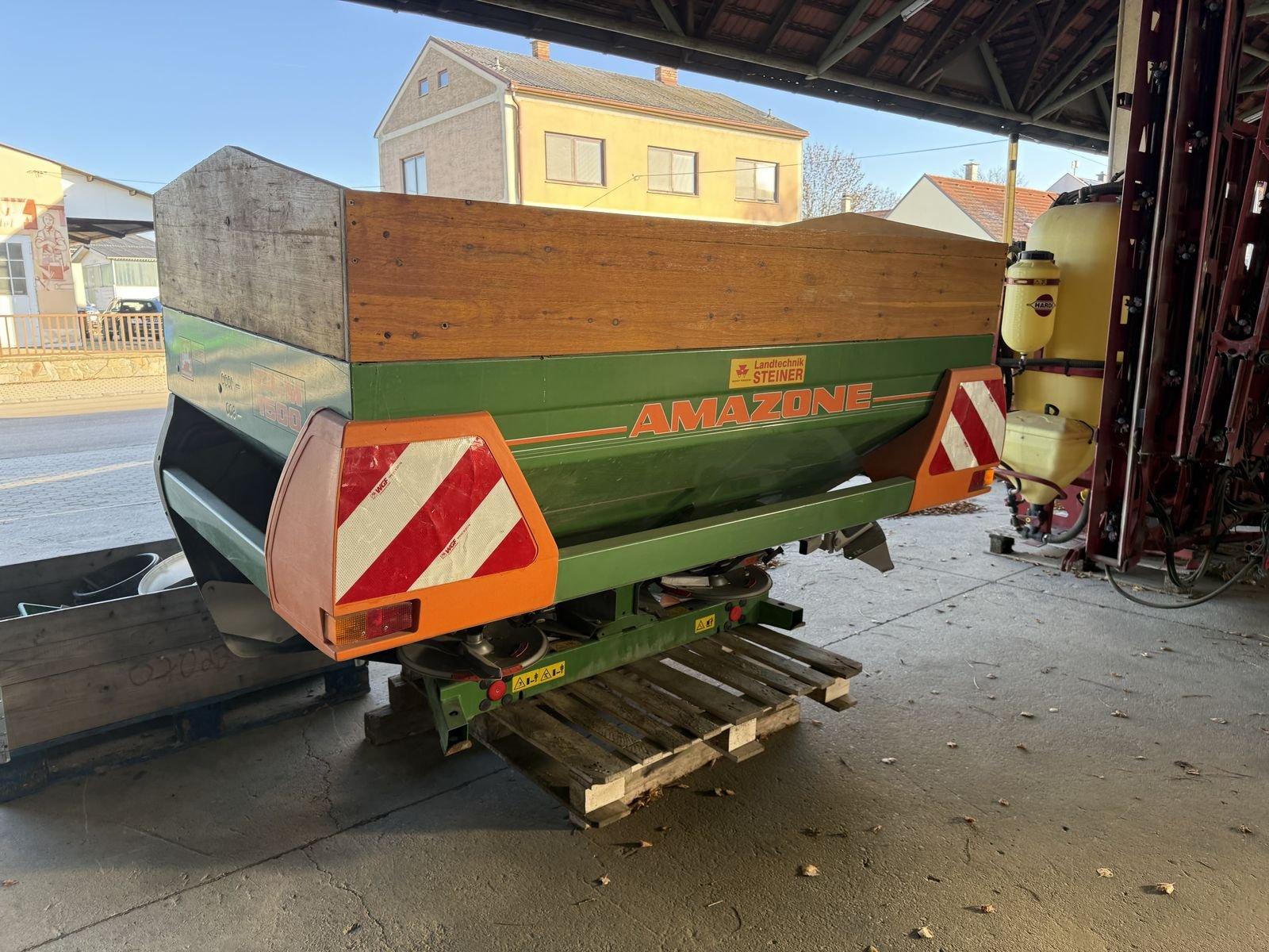 Düngerstreuer van het type Amazone ZA-M 1500 Profis Wiegestreuer, Gebrauchtmaschine in Hohenruppersdorf (Foto 2)