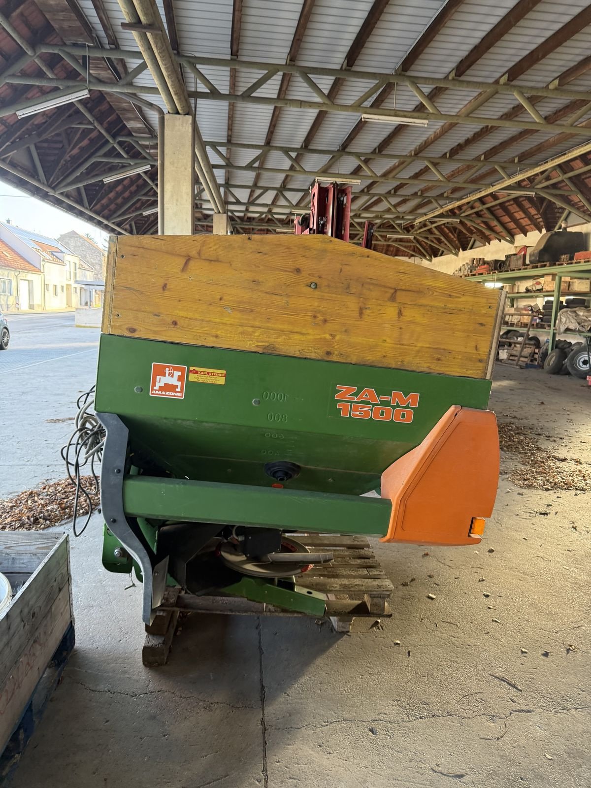 Düngerstreuer van het type Amazone ZA-M 1500 Profis Wiegestreuer, Gebrauchtmaschine in Hohenruppersdorf (Foto 7)