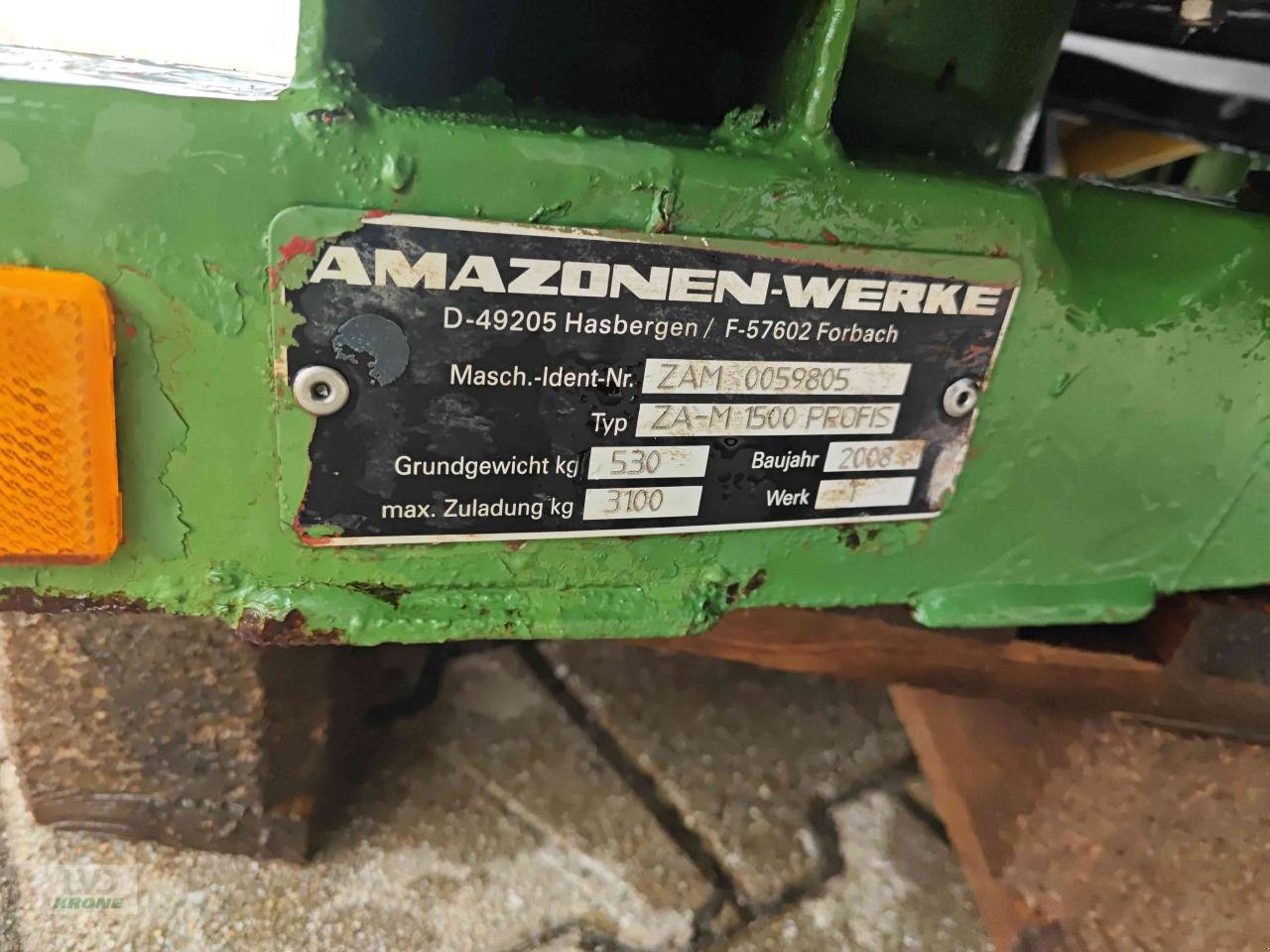 Düngerstreuer tipa Amazone ZA-M 1500 ProfiS, Gebrauchtmaschine u Zorbau (Slika 14)