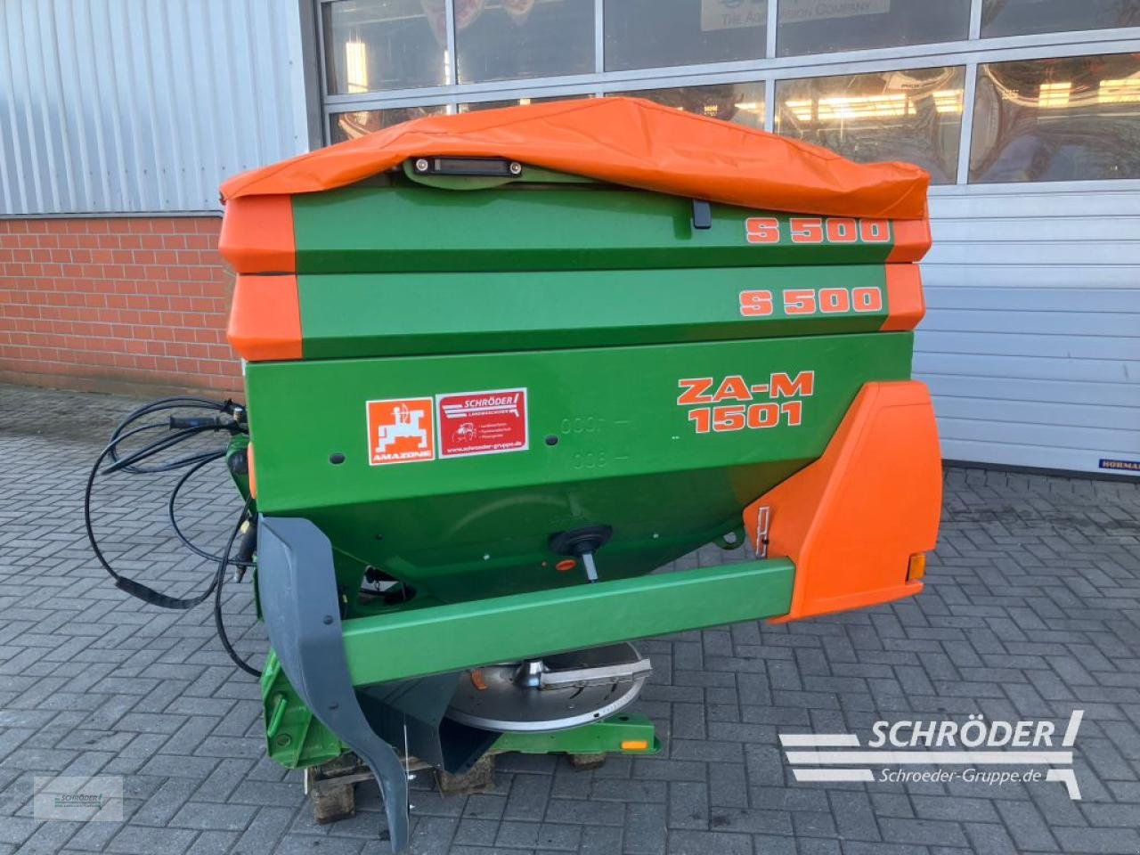 Düngerstreuer des Typs Amazone ZA-M 1501 + 2X S500 AUFSÄTZE, Gebrauchtmaschine in Twistringen (Bild 3)