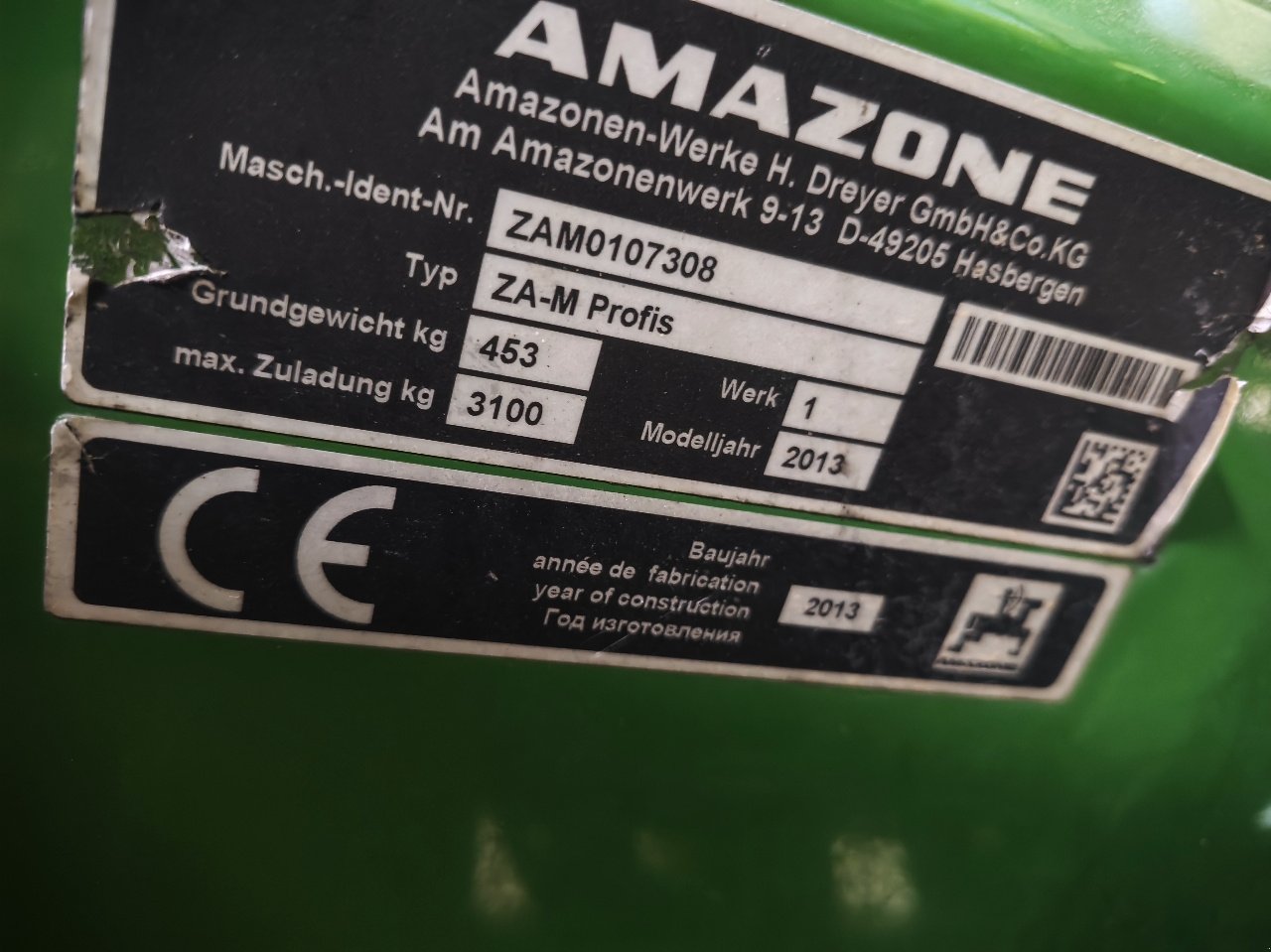 Düngerstreuer tipa Amazone ZA M 1501 PROFIS, Gebrauchtmaschine u MORLHON LE HAUT (Slika 4)