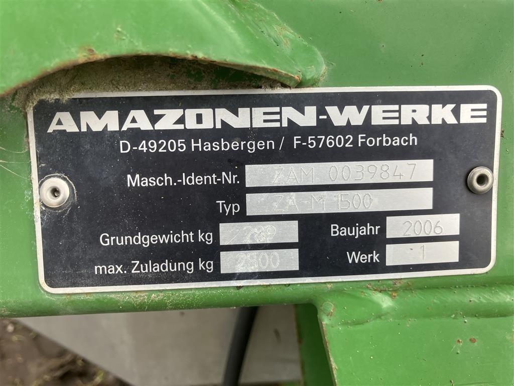 Düngerstreuer of the type Amazone ZA-M 3000, Gebrauchtmaschine in Roskilde (Picture 7)