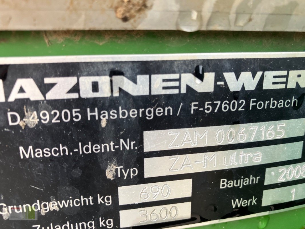 Düngerstreuer des Typs Amazone ZA-M 3600 Ultra Hydro, Gebrauchtmaschine in Bordesholm (Bild 6)