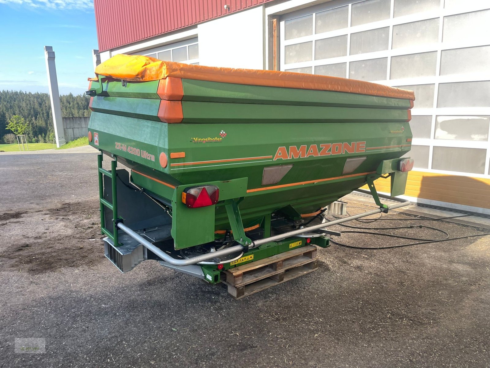 Düngerstreuer typu Amazone ZA-M-4200 Ultra Profis Hydro, Gebrauchtmaschine v Bad Leonfelden (Obrázek 4)