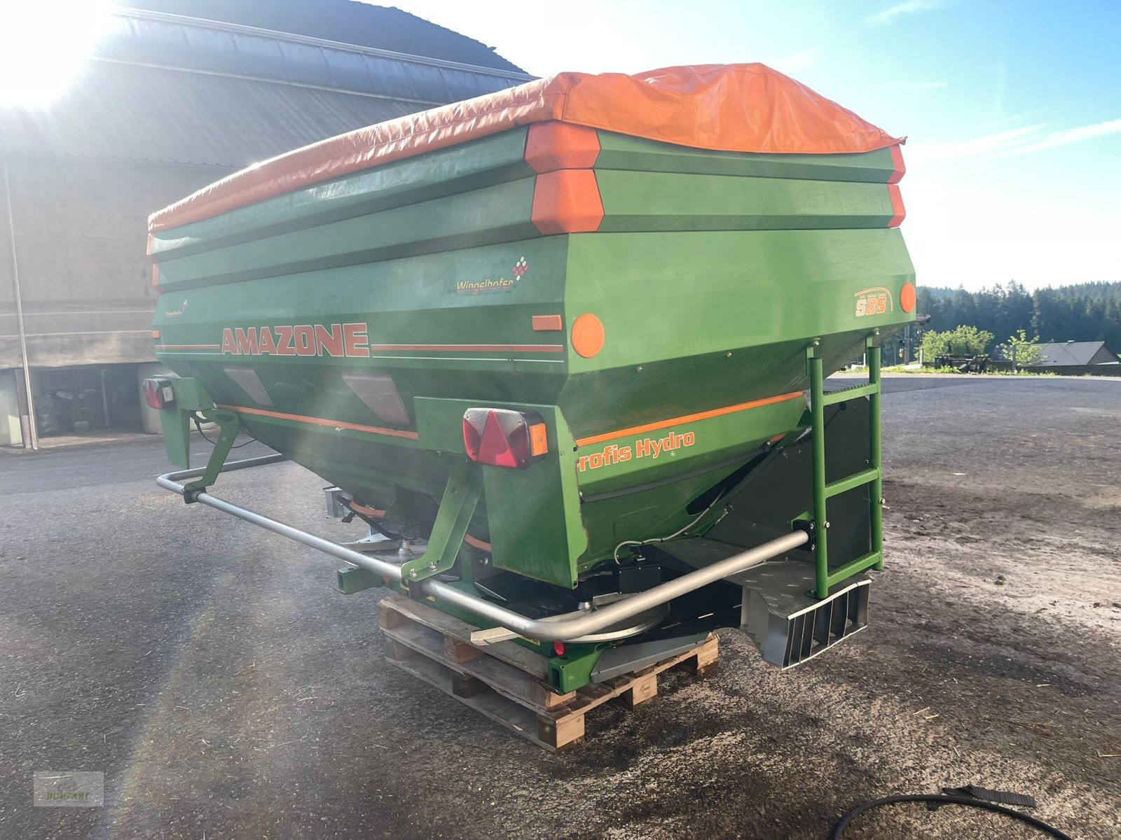 Düngerstreuer typu Amazone ZA-M-4200 Ultra Profis Hydro, Gebrauchtmaschine v Bad Leonfelden (Obrázek 7)