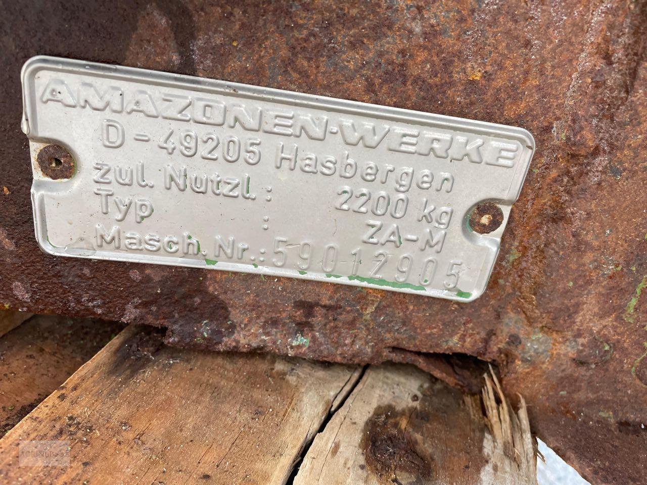 Düngerstreuer des Typs Amazone ZA-M II 1000, Gebrauchtmaschine in Prenzlau (Bild 13)