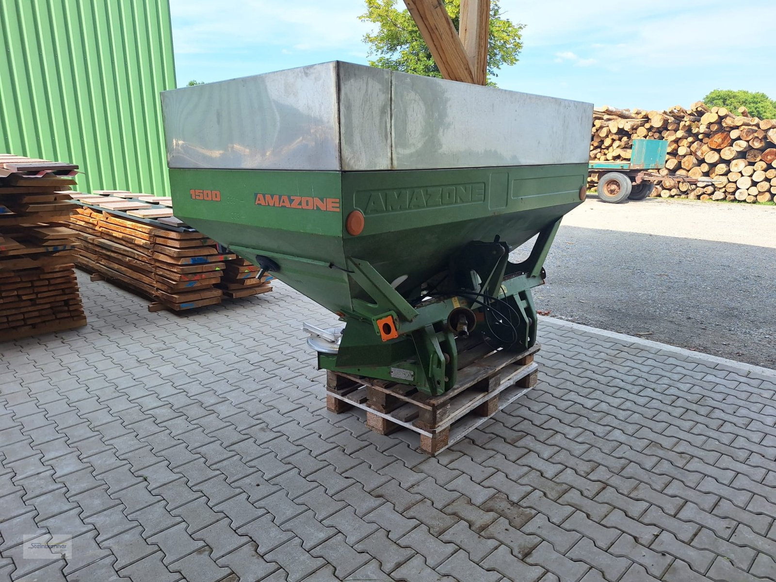 Düngerstreuer typu Amazone ZA-M MAX 1500, Gebrauchtmaschine v Wörnitz (Obrázek 2)