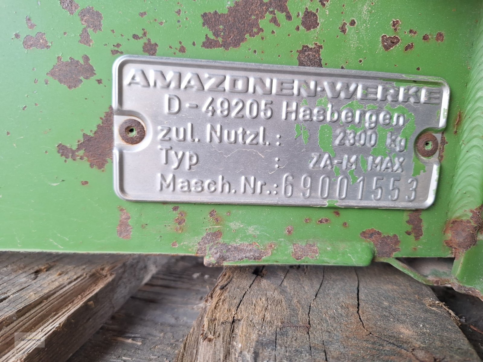 Düngerstreuer typu Amazone ZA-M MAX 1500, Gebrauchtmaschine v Wörnitz (Obrázek 7)