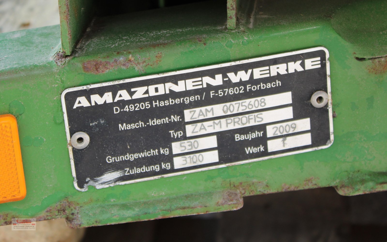 Düngerstreuer typu Amazone ZA-M profiS 1500, Gebrauchtmaschine v Ansbach (Obrázek 4)