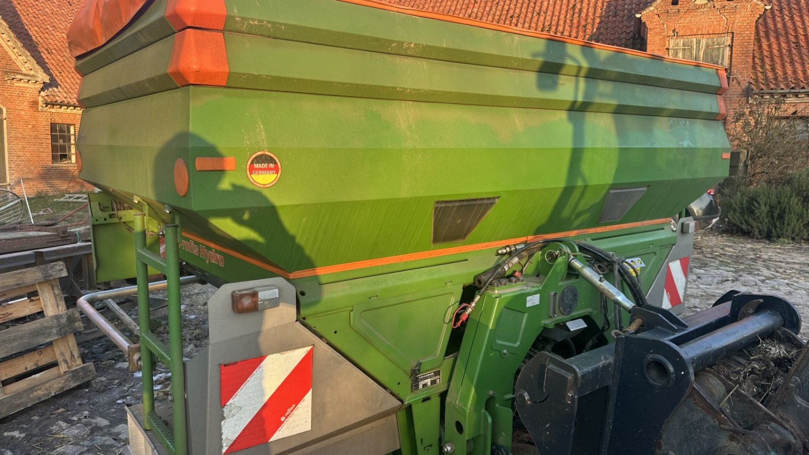 Düngerstreuer des Typs Amazone ZA-M Profis Hydro. GPS forberedt., Gebrauchtmaschine in øster ulslev (Bild 4)