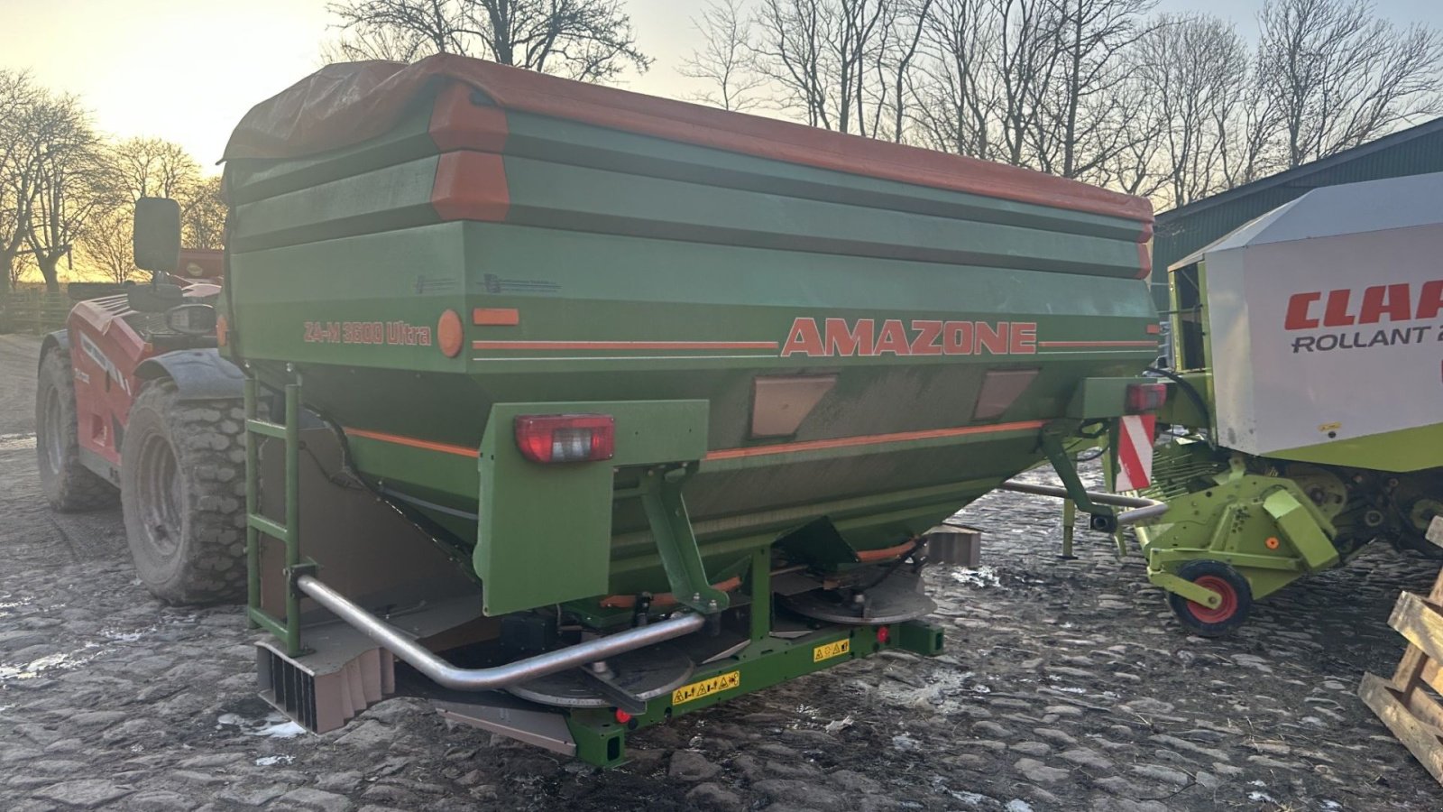 Düngerstreuer des Typs Amazone ZA-M Profis Hydro. GPS forberedt., Gebrauchtmaschine in øster ulslev (Bild 2)