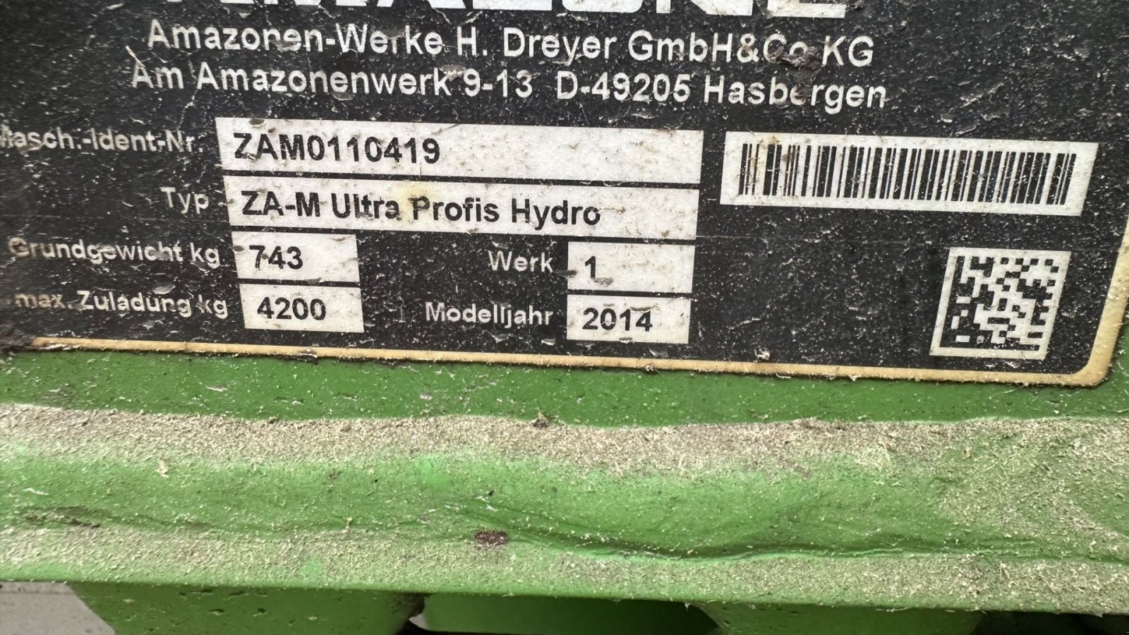 Düngerstreuer типа Amazone ZA-M Profis Hydro, Gebrauchtmaschine в øster ulslev (Фотография 5)