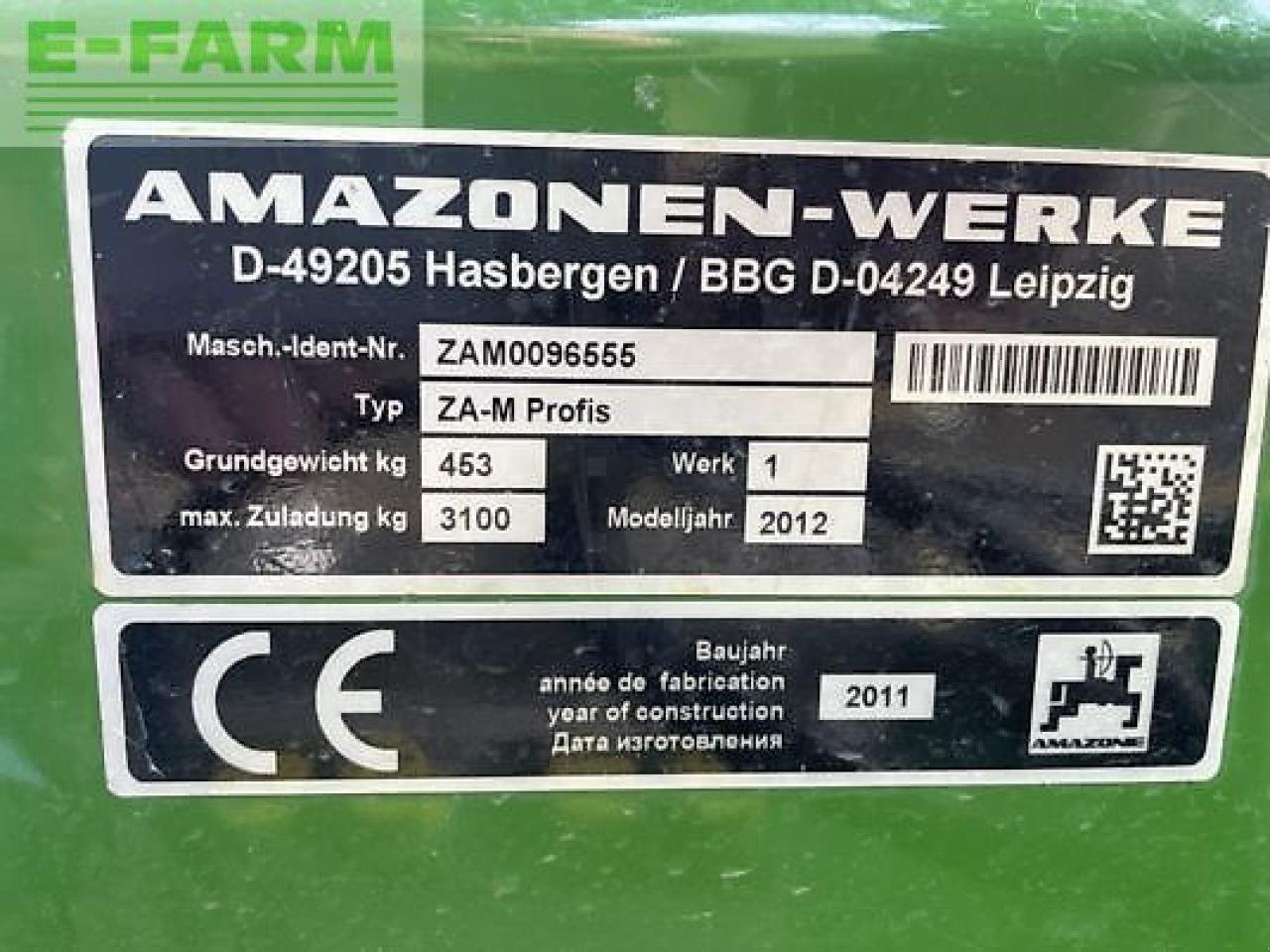 Düngerstreuer of the type Amazone za-m profis, Gebrauchtmaschine in MONFERRAN (Picture 14)