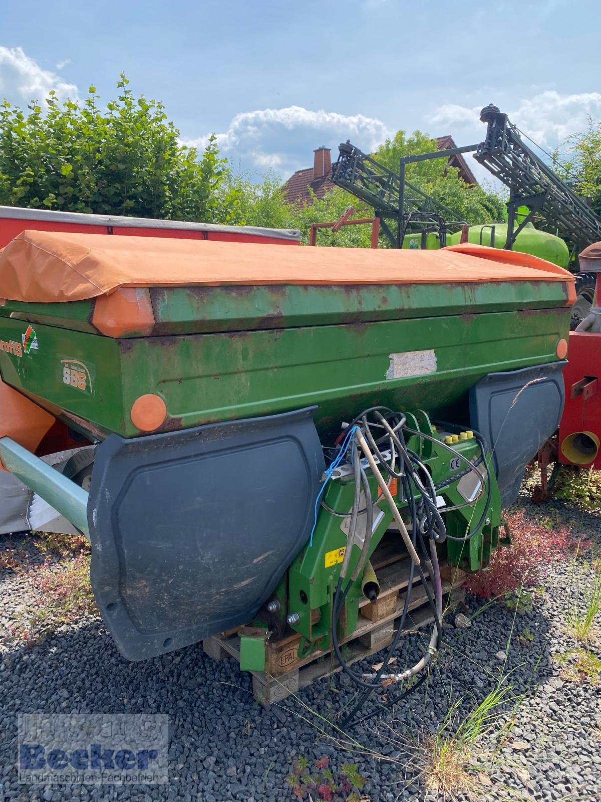 Düngerstreuer typu Amazone ZA-M Profis, Gebrauchtmaschine v Weimar-Niederwalgern (Obrázek 4)